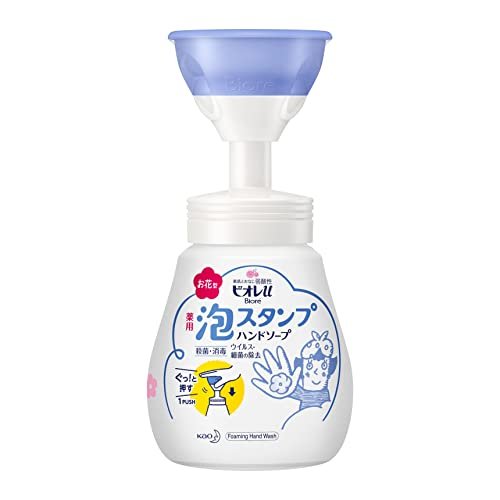Skystas antibakterinis vaikų rankų muilas-putos Biore U 240ml.