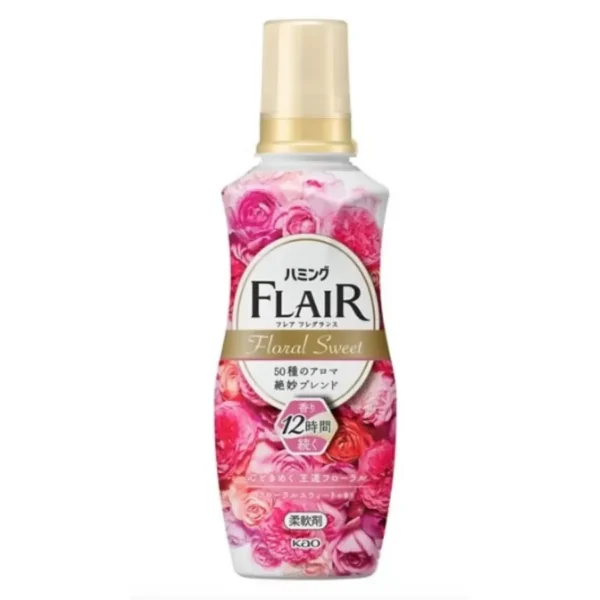 Kao Flair antibakterinis audinių minkštiklis su saldžiu gėlių kvapu 520ml